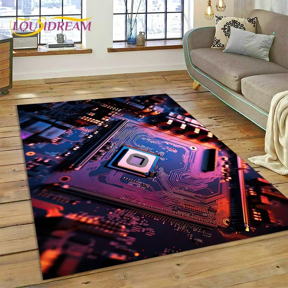 Board Game Online Free - Karpet PCB Circuit Board 3D Chip