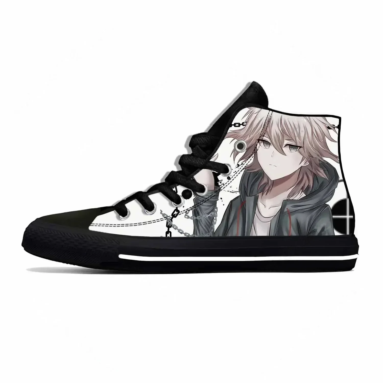 Board Game Anime - Sepatu Kain Kasual Danganronpa Komaeda Nagito,