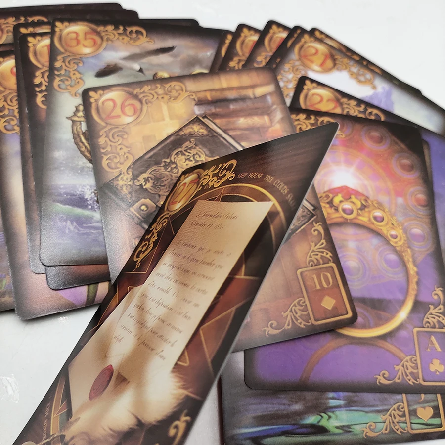 Board Game Online Free - Reverie Lenormand Dek Tarot 47 Set