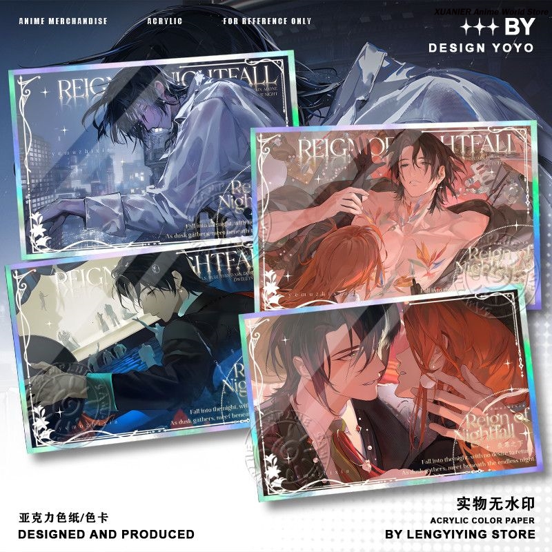 Board Game Anime - Perlengkapan Anime REIGN OF NIGHTFALL NG