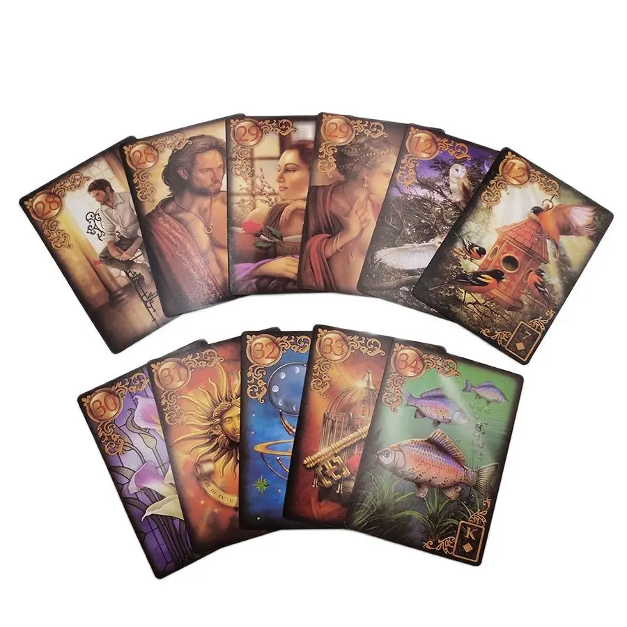 Board Game Online Free - Reverie Lenormand Tarot Deck 47 Kartu