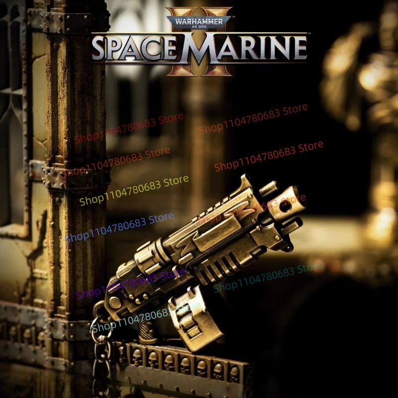 Board Game Warhammer 40K - Gantungan Kunci 40K Space Marine 2