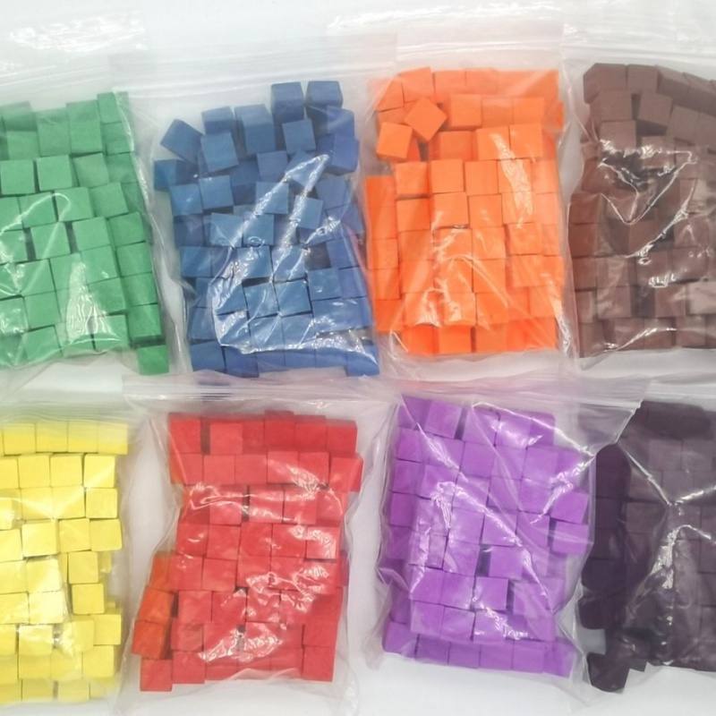 100 buah/Lot 10mm kubus kayu w - Board Game Sequence ulasan dan harga