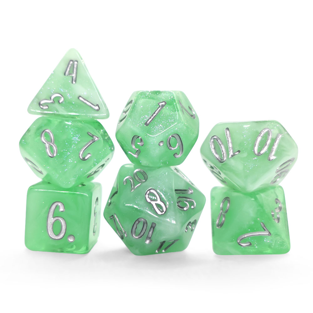 7 Buah Set Dadu DND Polihedral - Dice Set Polyhedral ulasan dan harga