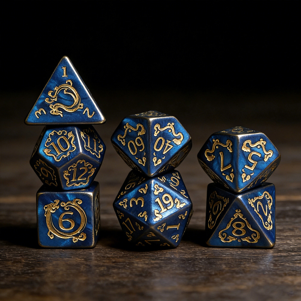 DND Dice 7Pcs/set Dadu Polihed - Dice Set Polyhedral ulasan dan harga