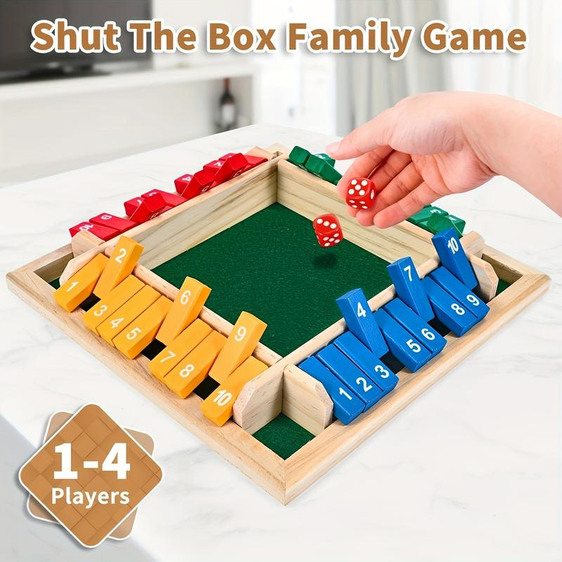 Permainan Kotak Dadu Kayu Kart - Board Game Flip 7 ulasan dan harga