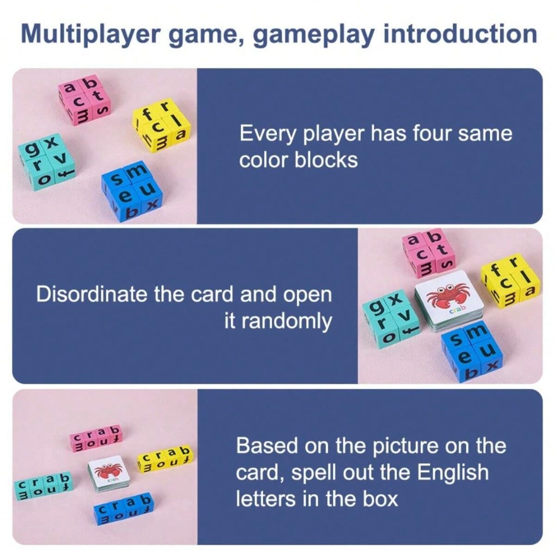 Permainan Papan Ejaan Alfabet  - Board Game Recommendation ulasan dan harga