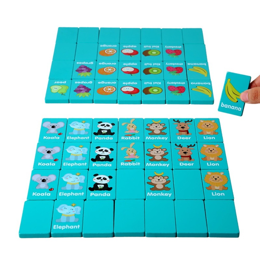 Permainan Solitaire Kayu Memor - Board Game Flip 7 ulasan dan harga