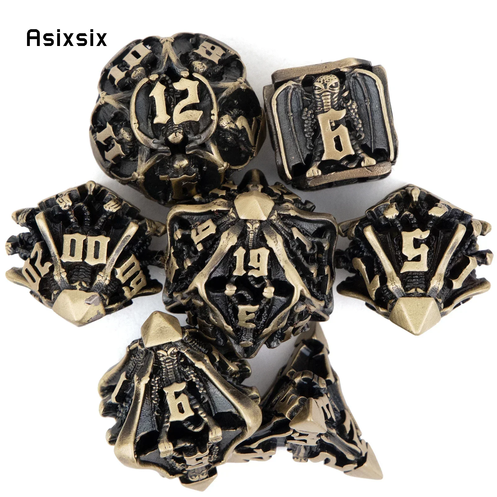 Dadu Logam, Sempurna Untuk Per - Dice Set Polyhedral ulasan dan harga
