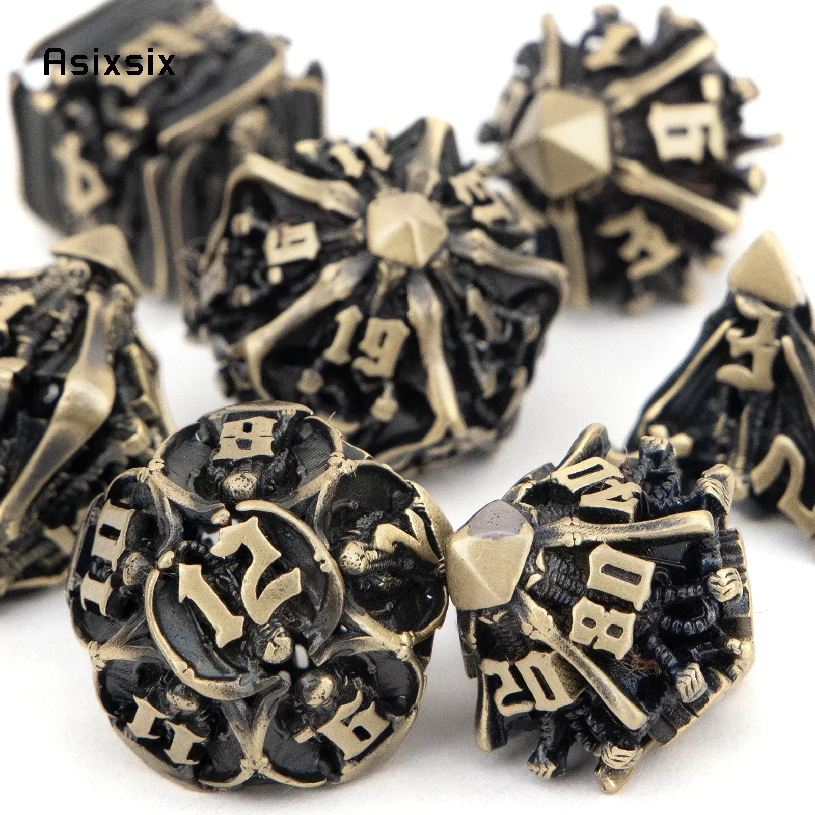 Dadu Logam, Sempurna Untuk Per - Dice Set Polyhedral ulasan dan harga