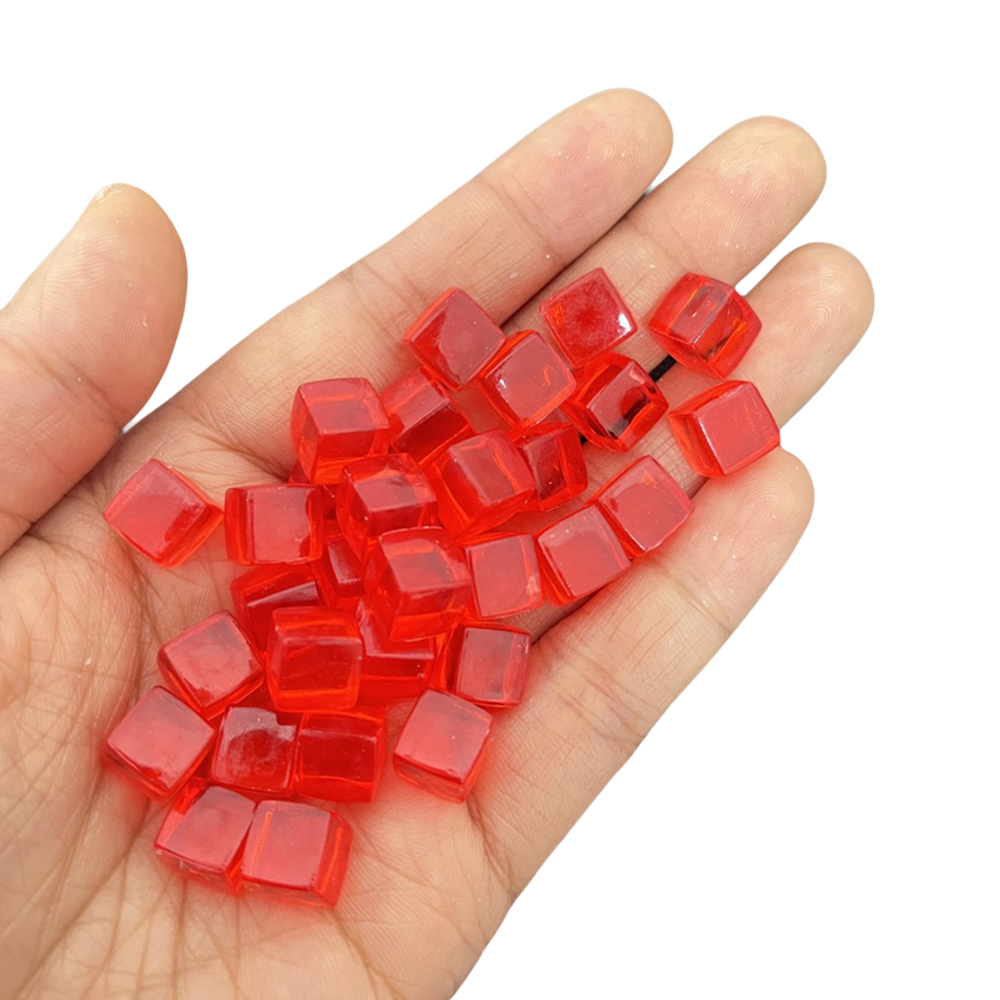 100 Buah/Set 8Mm Kubus Sudut P - Board Game Sequence ulasan dan harga