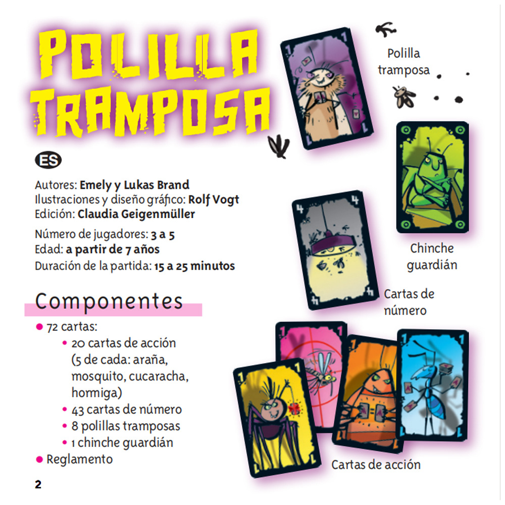 Polilla Tramposa Bahasa Spanyo - Board Game Recommendation ulasan dan harga