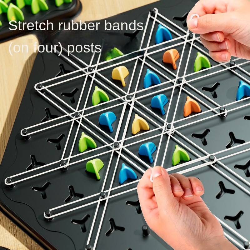 Gelang karet rantai segitiga b - Board Game Sequence ulasan dan harga