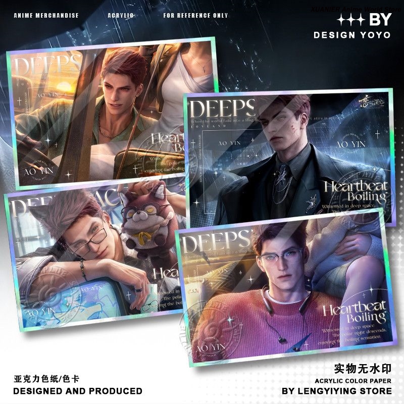 Kertas Akrilik Berwarna Tema V - Board Game Anime ulasan dan harga