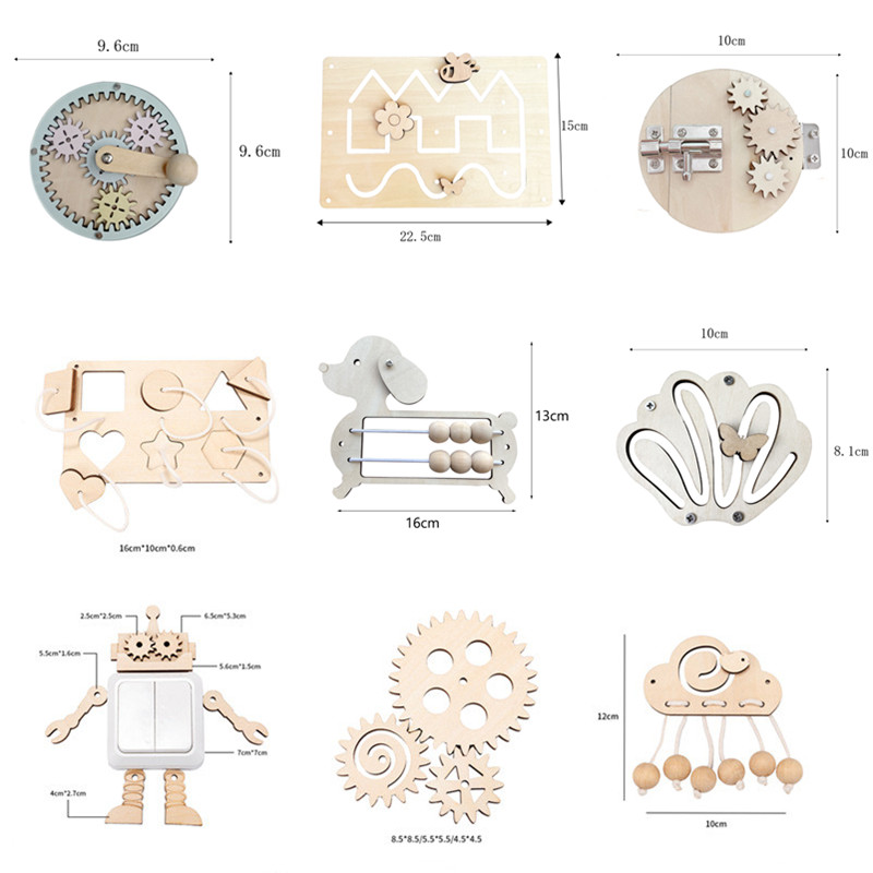 Aksesori anak papan sibuk DIY  - Board Game Ideas ulasan dan harga
