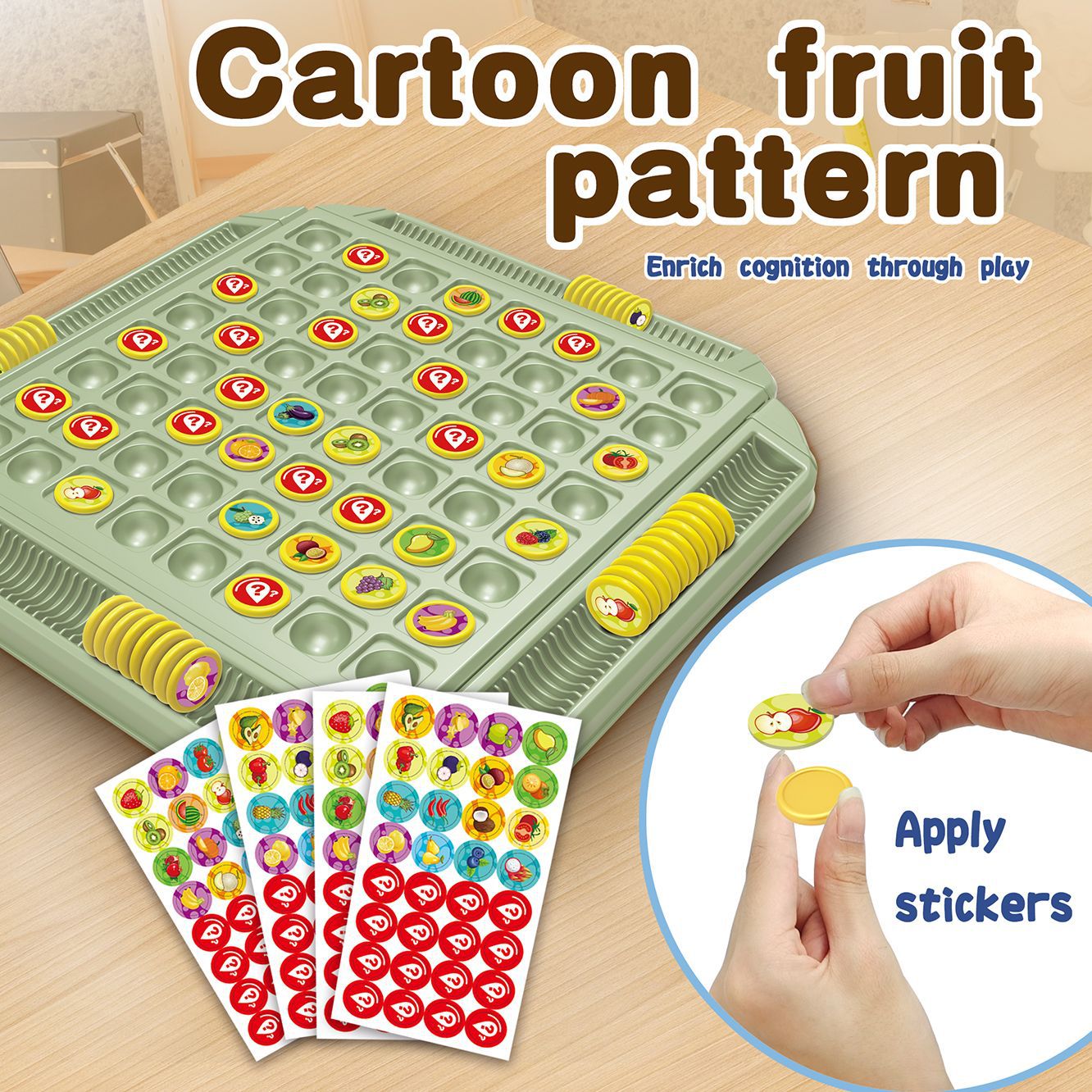 Buah Flip Catur Memori Pertand - Board Game Flip 7 ulasan dan harga