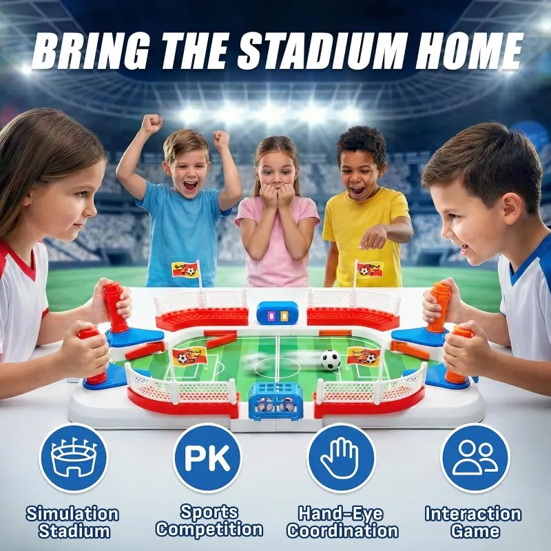 Permainan Sepak Bola Meja Mini - Board Game Flip 7 ulasan dan harga