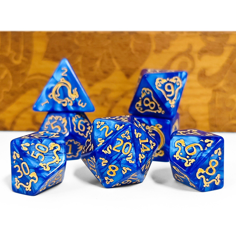 7 Buah Dadu DND 7 Buah/Set Dad - Dice Set Polyhedral ulasan dan harga