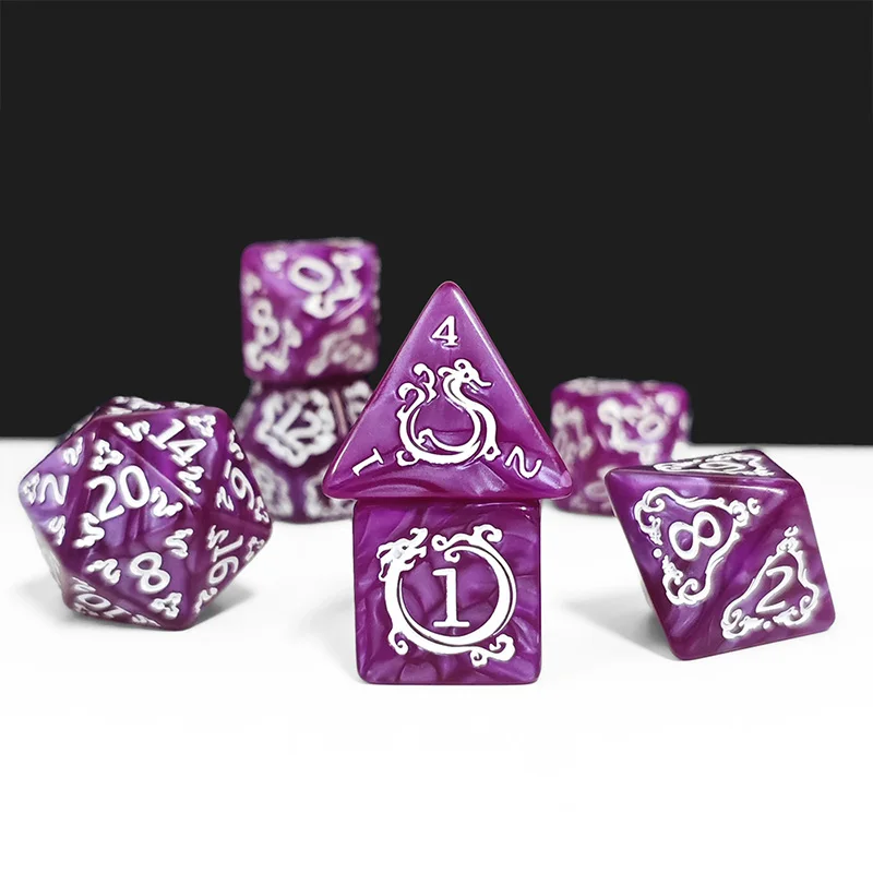 7 Buah Dadu DND 7 Buah/Set Dad - Dice Set Polyhedral ulasan dan harga